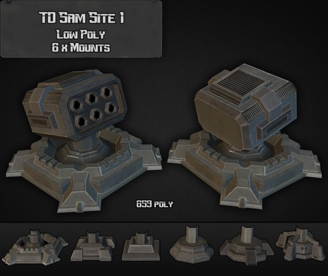 td sam site 01 3D मॉडल .c4d .max .obj .3ds .fbx .stl .blend 