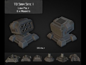 td sam site 01 3D मॉडल