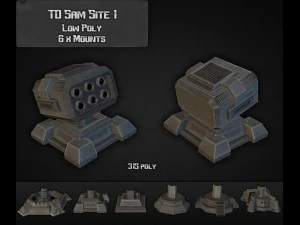 td sam site 01 3D Model