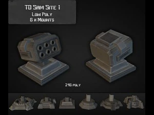 td sam site 01 3D Model