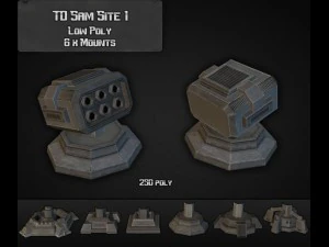 td sam site 01 3D Model