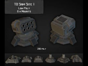 td sam site 01 3D Model