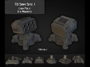 td sam site 01 3D Model