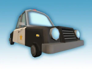 toon car pack  low poly 3D Model