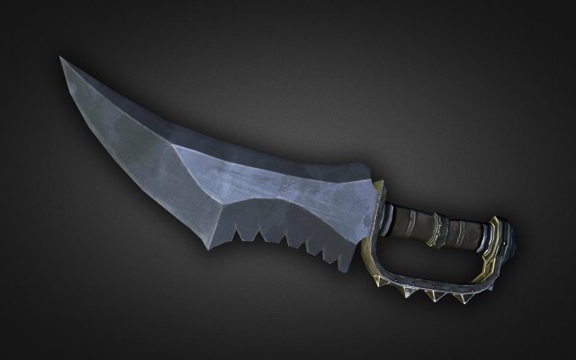 dagger 01 3D मॉडल .c4d .max .obj .3ds .fbx .stl .blend 