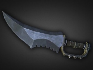 dagger 01 3D-Modell