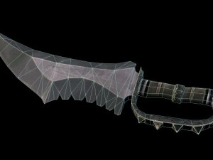 dagger 01 3D मॉडल