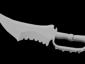 dagger 01 3D Model