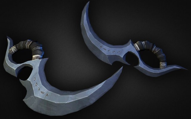 dagger 07 3D मॉडल .c4d .max .obj .3ds .fbx .stl .blend 
