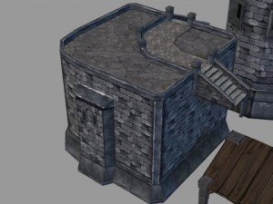 medieval castle builder Model 3D
