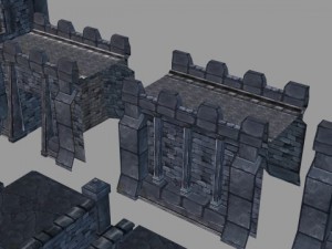 medieval castle builder Model 3D