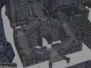 medieval castle builder Model 3D