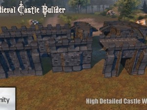 medieval castle builder Model 3D