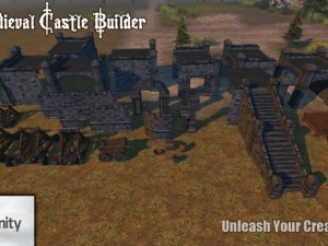 medieval castle builder Model 3D