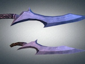 sword collection vol 1  low poly 3D Model