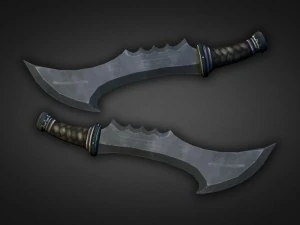 sword collection vol 1  low poly 3D Model