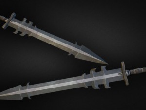 sword collection vol 1  low poly 3D Model