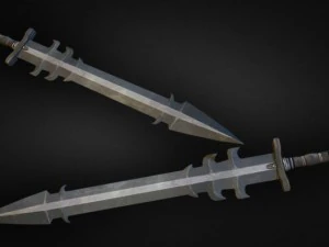 sword collection vol 1  low poly 3D Model