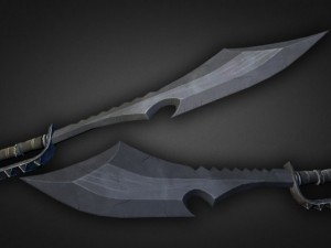 sword collection vol 1  low poly 3D Model