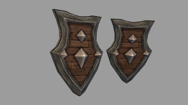 shield 02 Modèle 3D .c4d .max .obj .3ds .fbx .stl .blend 