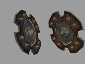 シールド03 3Dモデル