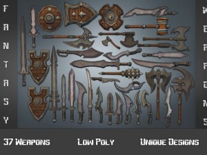 fantasy collection 3D 모델