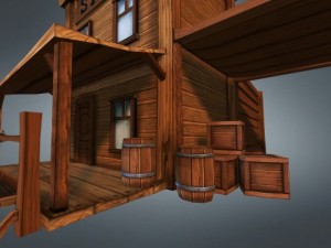 western store  goods 3D 模型