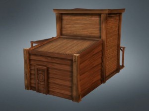 western store  goods 3D 模型