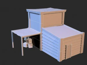 西洋店の商品 3Dモデル