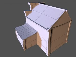 western saloon 3D Model