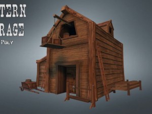 western storage 3D-Modell