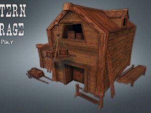 western storage 3D-Modell