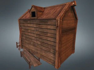 western storage 3D Model