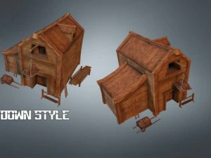western storage 3D Model