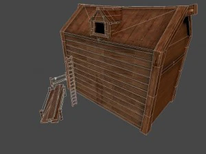 western storage 3D Model