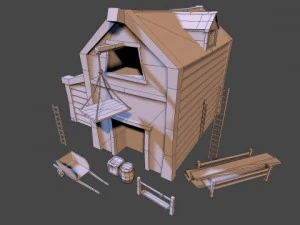 western storage 3D Model