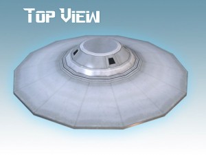 flying saucer  sport model 3D Model