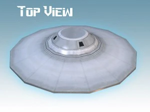 flying saucer  sport model 3D Model