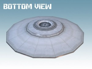 flying saucer  sport model 3D Model