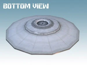 flying saucer  sport model 3D Model