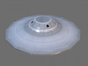 flying saucer  sport model 3D Model