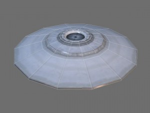 flying saucer  sport model 3D Model