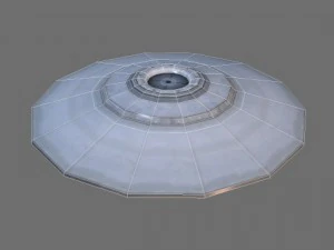 flying saucer  sport model 3D Model
