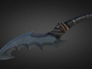 ancient dagger 3D 模型