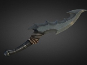 ancient dagger 3D 模型