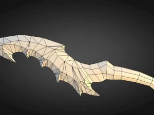 ancient dagger 3D Model