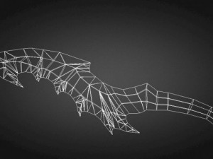 ancient dagger 3D 模型