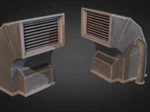 air condition unit 04 3D-Modell