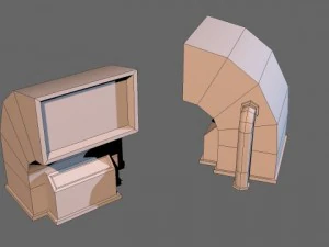 unidade de ar condicionado 04 Modelo 3D