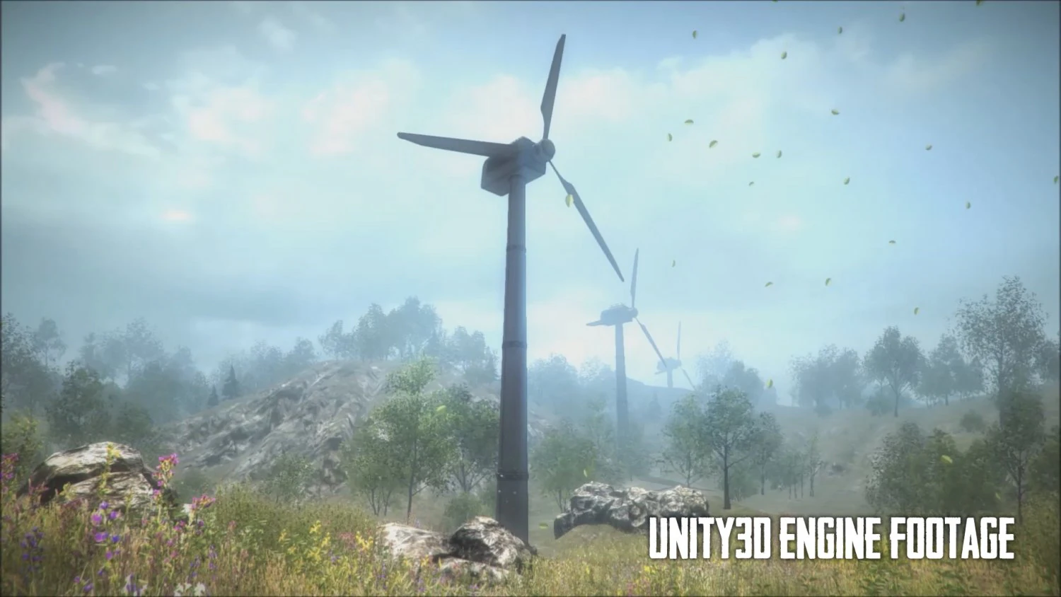 wind turbine  low poly 3D Model .c4d .max .obj .3ds .fbx .stl .blend 
